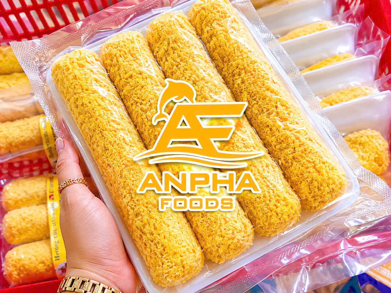 Hotdog Phô Mai xúc xích Anphafoods