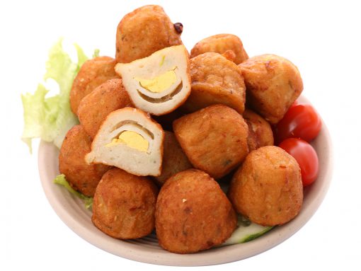 Chả Cá Bọc Trứng Cút